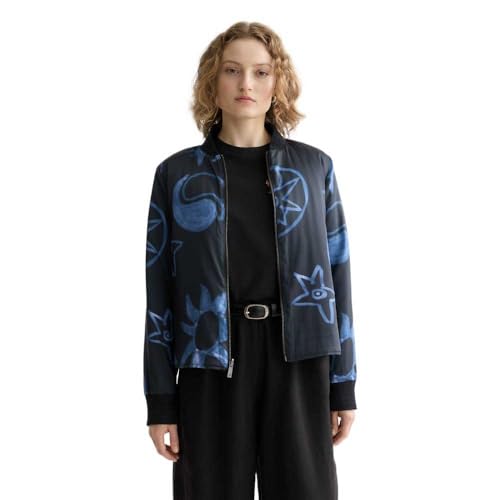 Blouson aviateur femme veste matelassée réversible bomber chaud