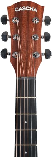 Cascha CGA200 Stage Series guitare folk avec pan coupé + housse - Les Beatles, Paul McCartney, John Lennon, RIngo Starr, George Harrison Cascha CGA200 Stage Series guitare folk avec pan coupé + housse – Image 7