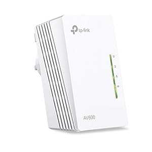 TP-Link TL-WPA4220 2-Port Add-On Powerline Adapter, Range Extender, Broadband/WiFi Extender, WiFi Booster/Hotspot, No…