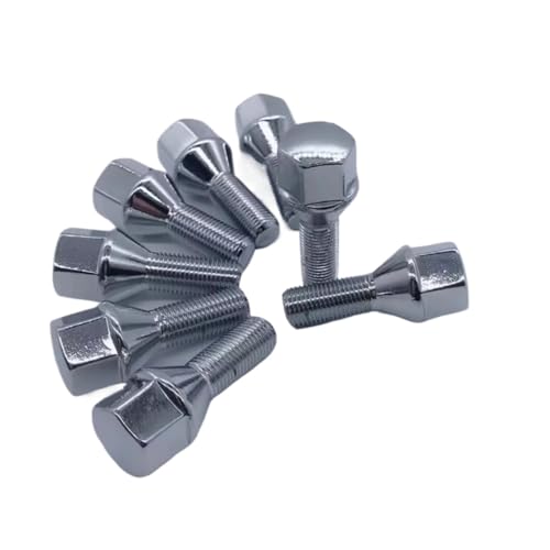 Tornillos de cubo de rueda M12x1.25 y 53 mm compatibles con Jeep Patriot kit de 20 piezas
