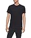 Calvin Klein Men's Cotton Classics 3-Pack Undershirts, 3 BLACK - CREWNECK, S