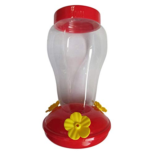 AchidistviQ Bird Watering,Garden Home Plastic Hummingbird Birds Water Feeder Bottle Wall Hanging Bowl
