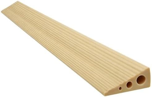 CUTIS Türschwellenrampe 90x6x2 cm, Rampe Türschwelle, Schwellenrampe | Türschwellenrampe Saugroboter, Türschwellenrampen, Geeignet für Kinderwagen, Einkaufswagen, Rampe Saugroboter
