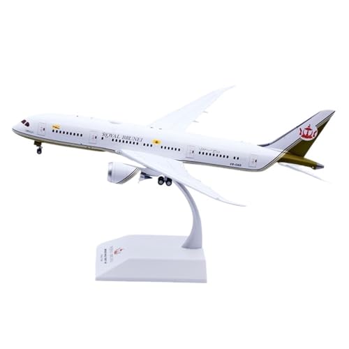 Modelos de aviones 28 CM a escala 1:200 réplica de avión metálica Boeing 787 decoración aviación