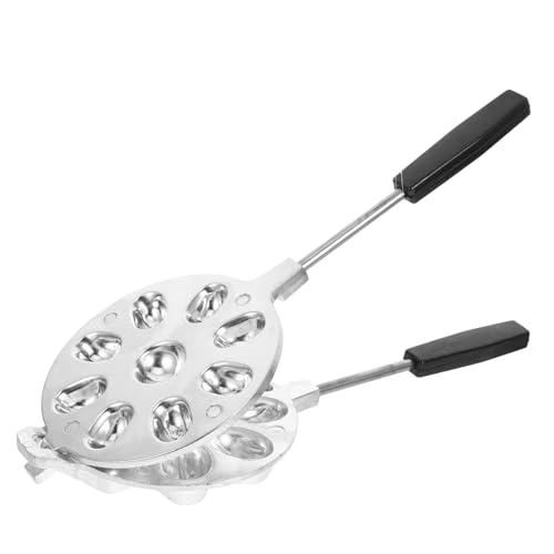 MAGICLULU Walnut Cake Maker Electric Nuts Baker Professional Baking Equipment Non Stick Cookie Maker Handle Walnut Cookie Mold