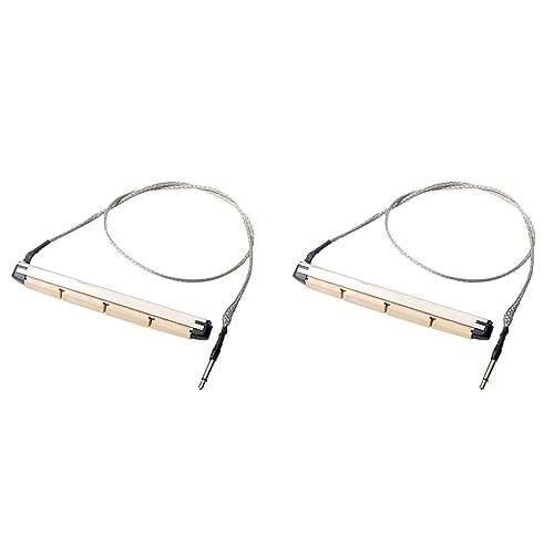 Frurdiem 2X トランスデューサーピックアップピエゾ 4弦アコースティックベースギターに適用