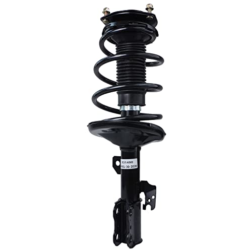 Image of Detroit Axle - 2 Front Struts for 2002 2003 Toyota Camry Lexus ES300 Complete Struts with Coil Spring Replacement Suspension Quick Install Ready Strut Shocks Assembly