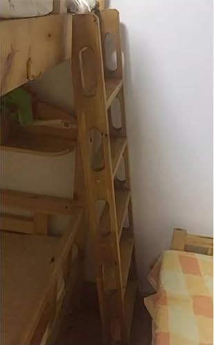 Escalera de madera para caravanas y literas de apartamentos pequeños 8