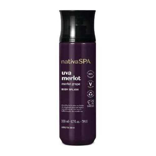 Brume Corporelle Nativa SPA Merlot fraîcheur intense et sillage fruité 200ml