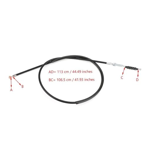 Cable de embrague para moto Honda NC 700 X ideal para rutas largas 3