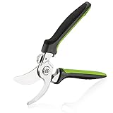 WORKPRO Garden Bypass Pruning Shears, 8.5' Pruning Scissors with CRV Integral Forged Blades, Garden Clippers Hand Tools for Cutting and Trimming Bonsai, Branch, Herb, Rose, Flower