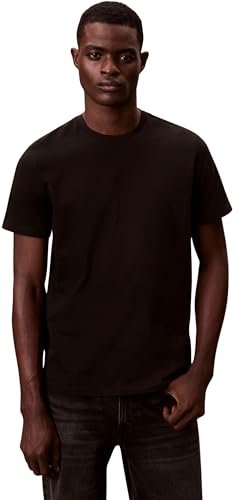 Calvin Klein Erkek SS Classic Monogram Tişört Black L