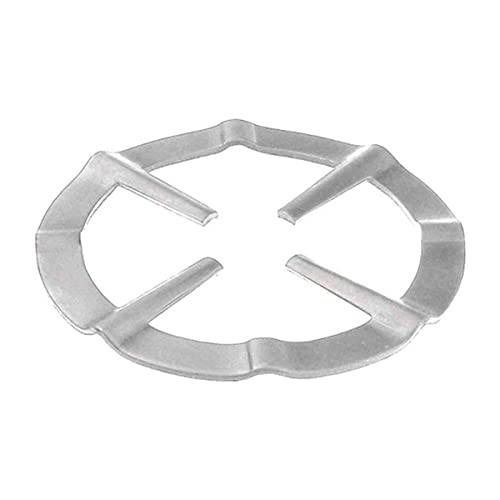 WE-STOCK Réducteur en métal de 13 cm pour cuisinières à gaz - Transformez votre cuisinière pour la moka parfaite !