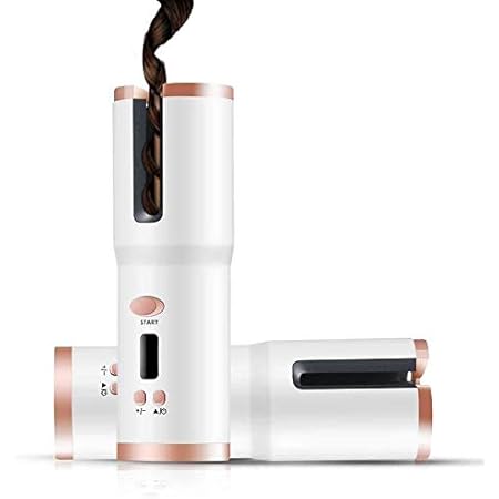 Amazon オートカールアイロン 自動カールアイロン コードレス ヘアアイロン コテ 立ち上がり早い ６段階温度調整150 0 Usb充電式 内巻き外巻き 温度調節可能 持ち運び便利 火傷心配なし 日本語取扱説明書付き ホワイト自宅 旅行に Usb充電 Kee ヘアアイロン 通販