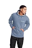 Champion Men's Powerblend Fleece Pullover Hoodie, Fashion (Retired Colors), Wildflower Pale Blue Sma