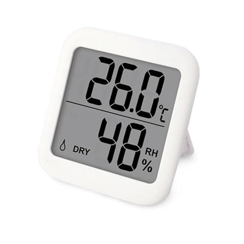 Image of FreshDcart Digital Thermo Hygrometer - Accurate Indoor Thermometer with Humidity Gauge for Home, Office, Greenhouse, Baby Room - Monitor Temperature and Humidity Levels