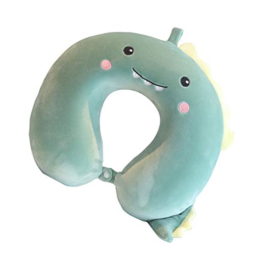 Preisvergleich Produktbild Nackenkissen, Befitery Nackenhörnchen Reisekissen Nackenstützkissen Kartoon Nackenrolle auf Reisen Flugzeug Auto (Dinosaurier)