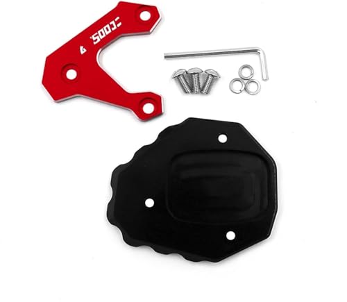Extension béquille moto CB500X 2017-2021 CNC noir - 6