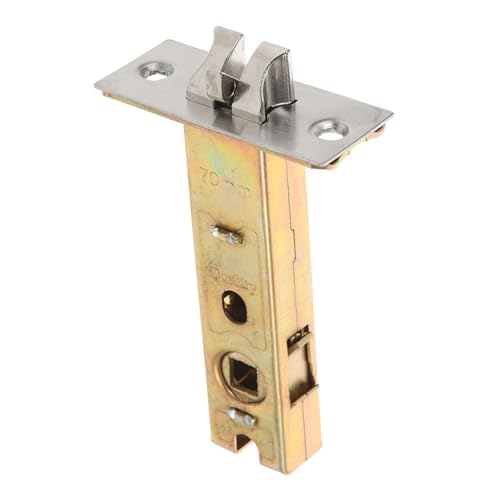jojofuny Cerradura Tubular de Inoxidable para Puertas Interiores Pestillo Seguro y Duradero con Diseño Moderno Fácil Instalación para Habitaciones y Entradas