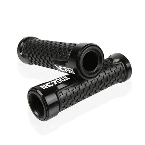 Poignées guidon moto NC700X embout bouchon guidon 22mm noir pour 2012 2013 2014 2015
