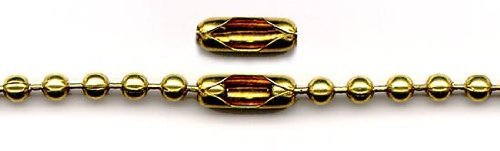 National Artcraft Ball Chain Connector Fits No. 6 Ball Chain (Pkg/100)