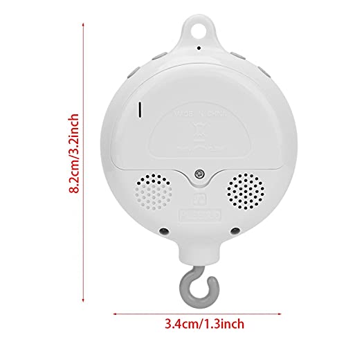 Babybedje Muzikale Doos, Opknoping Musical Bell Batterij-aangedreven Elektrische Muziekdoos voor Baby Baby Crib Bed (12… - Image 3