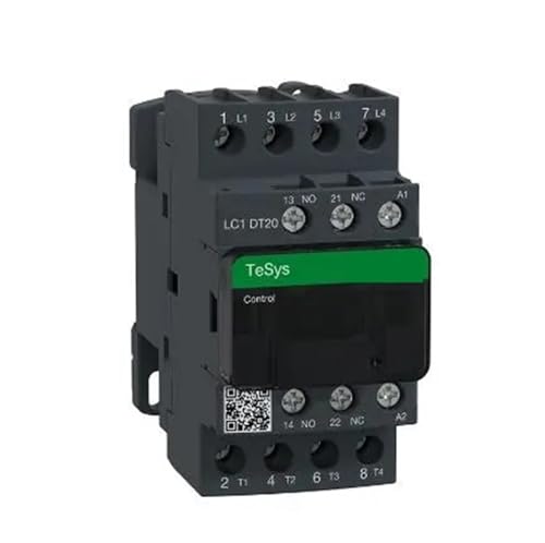 LC1DT20P7 LC1-DT20P7 Contactor, 4P(4 NO), AC-1, 0 to 440V, 20A, 230VAC 50/60Hz Coil