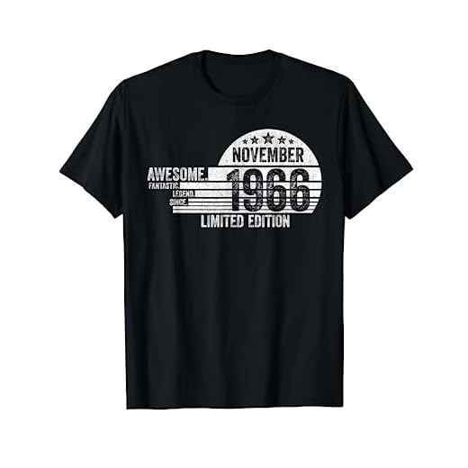 Regalo De Cumpleaños, Impresionante Desde Noviembre 1966 Camiseta