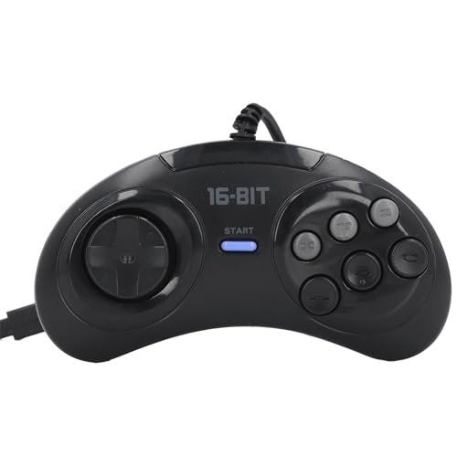 Lazmin112 Gamepad Cablato per Genesis, Controller di Gioco, Pad a