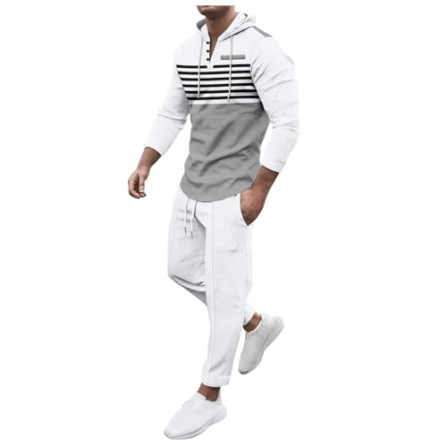 Ensemble homme chic chaud avec hoodie et jogging de chasse
