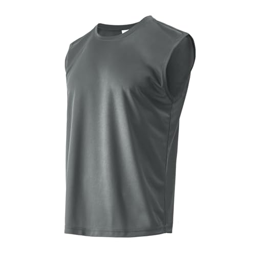 LeeHanTon Men's Tank Top Quick Drying Gym Outdoor Running Basketball Swimming Beach Leisure Sleeveless Muscle Shirt3