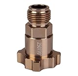 APP FPS Adaptateur de systeme Godet et gobelet Plastique avec Couvercle pour Pistolet à Peinture 3/8” BSP | Compatible NTools FX1 FX2, DeVilbiss DV1, GTI, FLG, Meiji | Raccord FPS 15