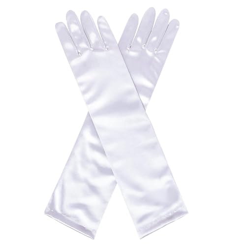 Princess Gloves for Girls Toddler Dress Up Gloves Costume Accessories