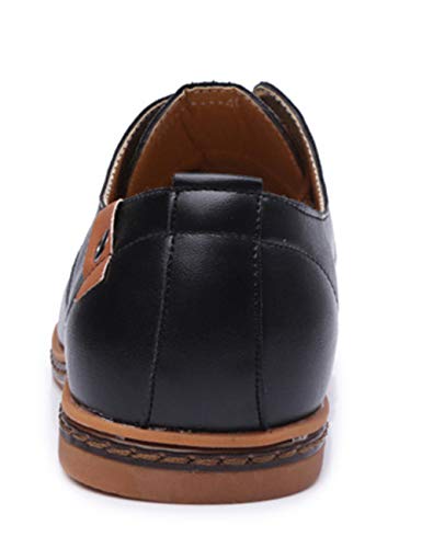 Men' s Fashion Comfort Lace Up Casual Oxfords Shoes Business Formal Dress Shoes4