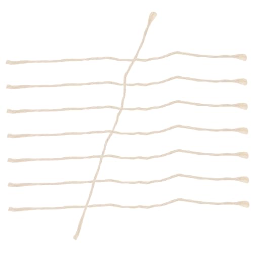 Mechas de cuerda para lámpara y velas DIY