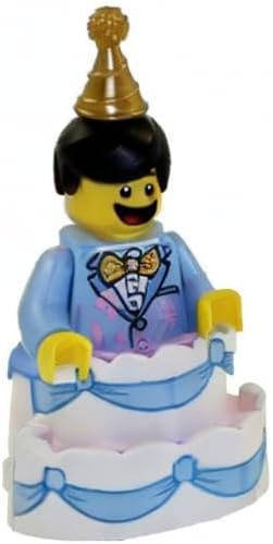 Miniatura 2 de LEGO Serie 18 - Minifigura coleccionable de fiesta - Birthday Cake Guy (71021)