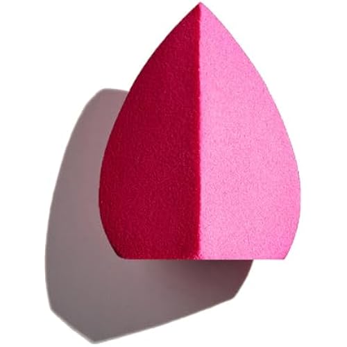 Sigma Beauty 3DHD™ Blender, Angled Latex-Free Makeup Blending Sponge, Pink