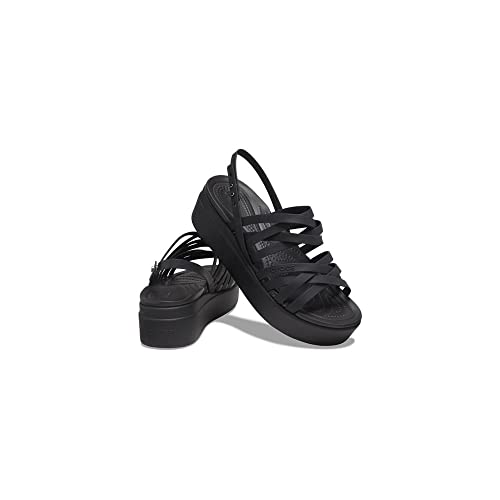 Crocs Women's Brooklyn Strappy Low Wedges2