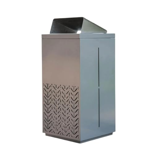 Grandes poubelles d'extérieur avec couvercle pour éviter les mauvaises odeurs