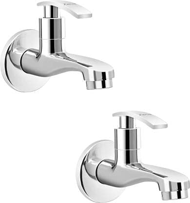 Floyd Long Body Bib Cock - Vista (Set of 2) Bib Tap Faucet (Wall Mount Installation Type)