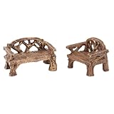 Pot décoratif – une excellente fabrication lui confère un aspect éclatant, contribuant à créer une ambiance fraîche et naturelle, mini-chaise pour plantes