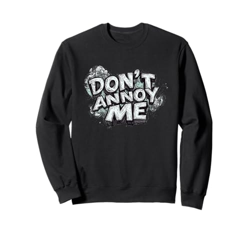 Cool Don't Annoy Me ロゴアウトフィット トレーナー