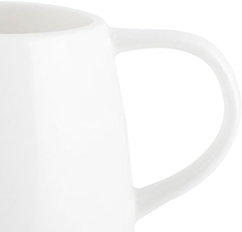 M By Mikasa Porcelain Milk Jug, 14 x 7 x 8 cm (5.5 Inch x 3 Inch x 3 Inch), White