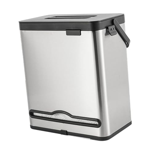 MAGICLULU Strong Load-Bearing Wall Hanging Trash Can Rv Garbage Can Small Hanging Trash Rubbish Container Easy Installation