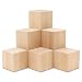 Wooden Cubes – 2” Baby Wood Square Blocks – For Puzzle Making, Crafts, And DIY Projects – 6 Pieces by Woodpecker Crafts