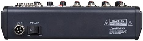 Miniatura 2 de Audio2000'S AMX7303- Mezclador de audio profesional de cuatro canales con procesador USB y DSP