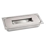 Beekeg 22 * 9 * 4cm Edelstahl Feuerstelle Brennkammer. Brenner aus Edelstahl,Feuerschale - Feuerkorb Zubehör