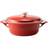 Amazon｜富士ホーロー 両手鍋 キャセロール ホーロー IH対応