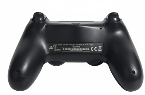 Image of GAMERPOINT Wireless Controller for PS4 /Pro /Slim - Precision Ergonomic Joystick with Built-in Speaker, 3.5mm Audio Jack, and Dual Vibration Shock Function (RED SPIDY)