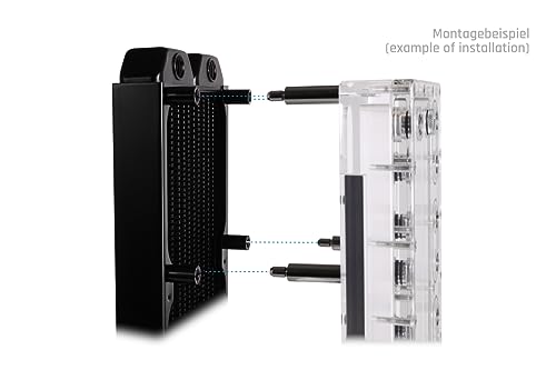 Alphacool Core Push Mounting 50mm kit d'entretoises à pression pour refroidissement liquide - 2